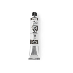 Titan Arts - Colore Grigio-Nero Petrolio Titan Goya | 80 e bitume (asfalto) - Tubo 10-60 ml - 80 e bitume (asfalto) precio