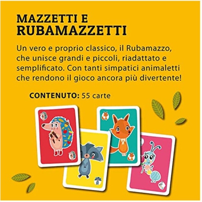 Lisciani Le Carte Dei Bambini Mazzetti E Rubamazzo