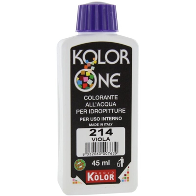 -senza Marca/generico- - 12 PZ Di COLORANTE KOLOR ONE ML.45 N.214 VIOLA
