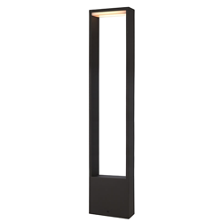 Lampione LED 4W palo esterno alluminio IP54 luce 3000K giardino viale 100cm precio