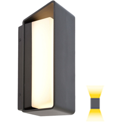 Zeitnet Inc. - Applique LED 13W lampada muro moderna doppia luce balcone terrazzo hotel esterni IP65 características