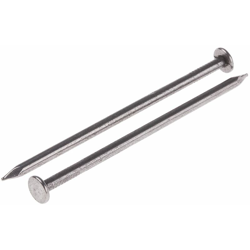 Chiodi a testa tonda a testa Piatta tonda, in acciaio Chiaro RS PRO, diametro 2.65mm, lunghezza 65mm características