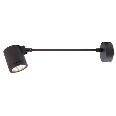 Faretto LED 9W per esterni braccio luce insegne quadri IP55 3000K dimmable