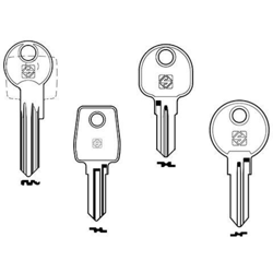CHIAVI ACCIAIO IE29 - per lucchetto P240 Iseo X 5 PZ SILCA características