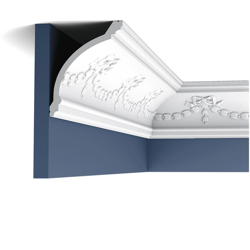 Cornice flessibile aspetto stucco decorativo Cornicione Decor C218F LUXXUS - Orac en oferta