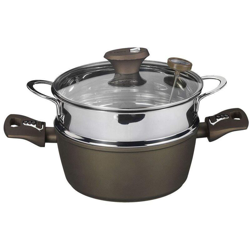 FRIGGIVAPORIERA MULTIFUNZIONALE 5 PEZZI - ALLUMINIO, ARGENTO - Tognana precio