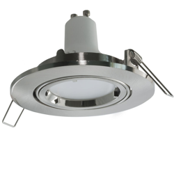 Zeitnet Inc. - Faretto luce salotto salone cucina incasso 8cm tondo grigio lampada LED 5W GU10 Luce 4000K características