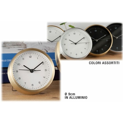 Sveglia Alluminio Cm.9 4 Colori