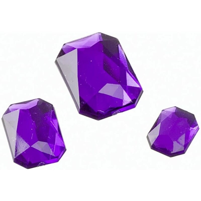 Gutermann - Pietre Glamour Ottagono Viola 80 Pz