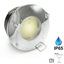 Faretto led incasso IP65 illuminazione box doccia luce bagno turco 12V MR16 7W Luce Bianco naturale Colore Bianco precio