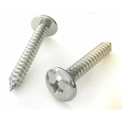 Ambrovit - VITI AUTOFILETTANTI TESTA MEZZA TONDA TMT TESTA LARGA ZINCAT VITE AUTOFILETTANTE-5,5 mm-70 mm -200 PZ 5,5 mm 70 mm 200 PZ