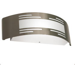Zeitnet Inc. - Applique LED 10W lampada E27 luce muro parete doppia emissione giardino IP44 Luce 6000K en oferta