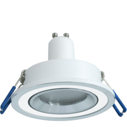 Zeitnet Inc. - Faretto tondo doppio colore bianco argento LED 8W GU10 luce soffitto cucina 7cm Luce 4000K precio