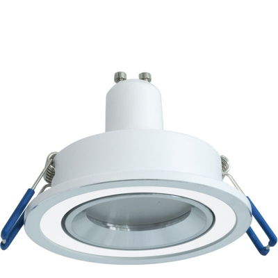 Zeitnet Inc. - Faretto tondo doppio colore bianco argento LED 8W GU10 luce soffitto cucina 7cm Luce 4000K