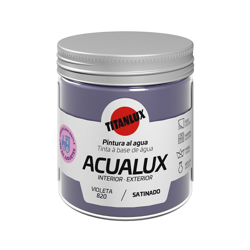 Idropitture Acualux Blu Colori lux | 820-Viola - 75 mL - 820-Viola - Titan precio