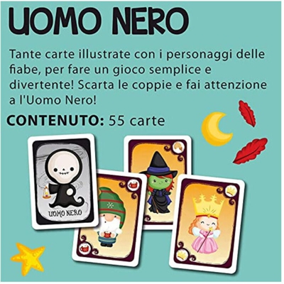 Lisciani Le Carte Dei Bambini Uomo Nero