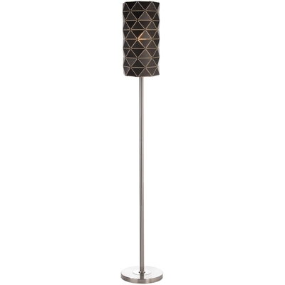 Lampada pavimento nera piantana LED 10W E27 luce soggiorno studio negozio 230V Luce 4000K