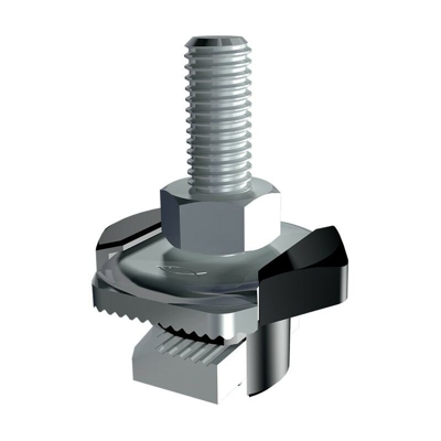 Vite con testa a martello per profili in acciaio lungh. 30 mm filet. 10- fischer