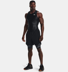 Shorts lunghi UA Iso-Chill Compression Print da uomo características