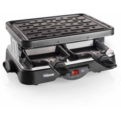 Griglia per Raclette per 4 Persone 500 W 22x17,5 cm Nera - Tristar en oferta