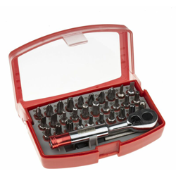 Set inserti cacciavite 32 pezzi in Acciaio al cromo vanadio - Rs Pro características