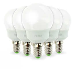 Set di 5 lampadine a LED E14 5,5 W P45 | Température de Couleur: Bianco neutro 4000K características