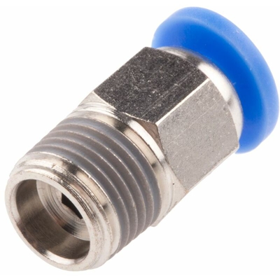 Raccordo pneumatico RS PRO, R 1/8 Maschio, , A pressione 4 mm (Confezione da 10)