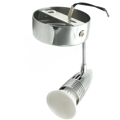 Zeitnet Inc. - Applique luce specchio lampada LED 8W GU10 braccio flessibile orientabile 220V Luce Bianco naturale