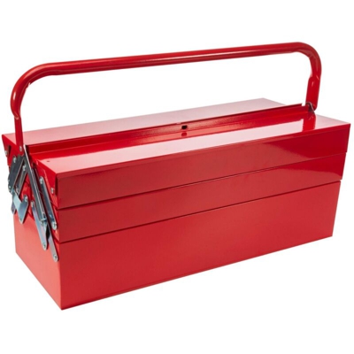 Toolland Cassetta degli Attrezzi 53x20x21 cm - Rosso