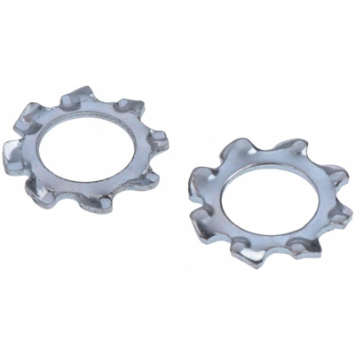 Rondella di bloccaggio RS PRO, in Acciaio Zincato lucido, per vite/bullone M8, Ø esterno 15mm (Confezione da 100)