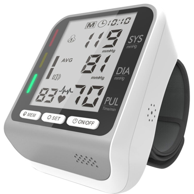 Misuratore di pressione sanguigna Display digitale LCD a LED doppio 99 set di memoria dei risultati di misurazione JZ-253A (consegnato senza