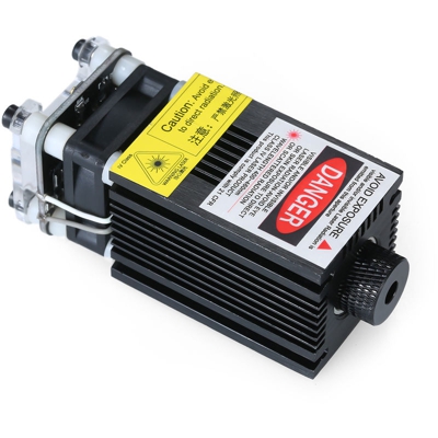 Asupermall - Testa di incisione laser blu-viola ad alta potenza per incisione laser DIY 500MW