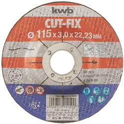 Cut-Fix Disco per Tagliare Adatto per Metallo Diametro del Foro 22cm - KWB en oferta
