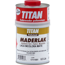 PU lacca incolore 750 ml Mate Maderlak características