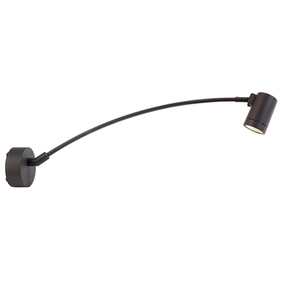 Faretto LED COB 7W lampada spot esterno braccio luci insegne tabelle IP65 3000K