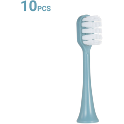 10 confezioni di testina di ricambio per spazzolino elettrico testina blu-verde en oferta