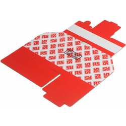 Contenitore Rosso, 100mm x 75mm x 150mm (Confezione da 25) - Rs Pro precio