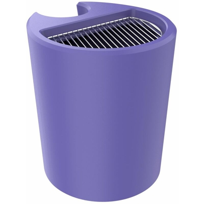 Secchiello colore viola TULIP ARKEMA DESIGN - prodotto made in Italy CV-D200/4005