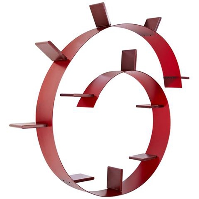 Bookworm Libreria, Confezione Da 1 Pezzo, Rosso Vino