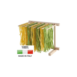 Essiccatore Pieghevole Stendi Pasta Fresca Asciuga Legno Di Faggio 18 X 35 Cm Made In Italy - Calder en oferta