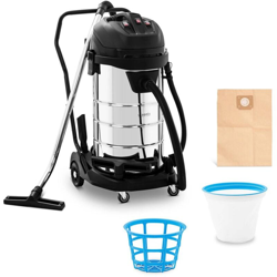 Ulsonix - Aspirapolvere Industriale Professionale Bidone Aspiratutto Secco/Umido 100 L características