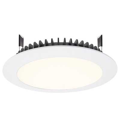 Faretto led 26w pannello slim incasso dimmable foro 200mm LED DRIVER DALI 230V Luce Bianco caldo Colore Alimentatore DALI dimm.