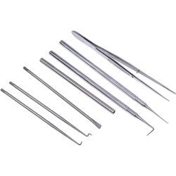 Set di pinzette RS PRO, 7 pezzi características