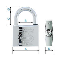 Lucchetto euromarine 40 ka1 precio