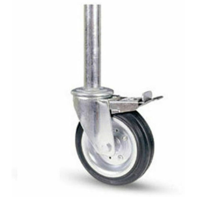 Ruota Girevole per Ponteggi con Freno Ø 200 mm 260 Kg - AVO