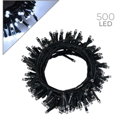 Catena di luci di Natale da 500 Led 25 metri Bianco Freddo en oferta