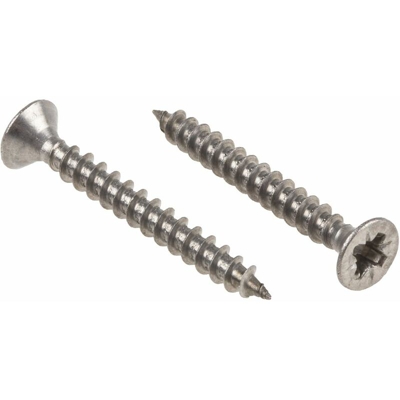 Vite per legno in Acciaio inox RS PRO 30mm, filettatura 3.5mm, guida Pozidriv (Confezione da 100)