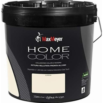MAX MEYER- PITTURA LAVABILE COLORATA HOMECOLOR 10 Lt CIPRIA