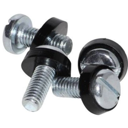 Hammond Electronics 1421SWM50 Vite di ricambio con rondella Acciaio Argento, Nero 50 pz. precio