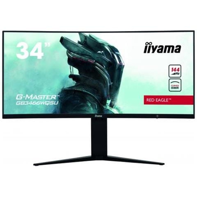 G-master Gb3466wqsu-b1 86,5cm (34'''') Uwqhd Monitor Hdmi / dp 144hz 1ms Hdr